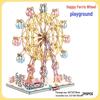 3D Wooden Puzzle House: Adult & Children's Educational DIY Building Blocks