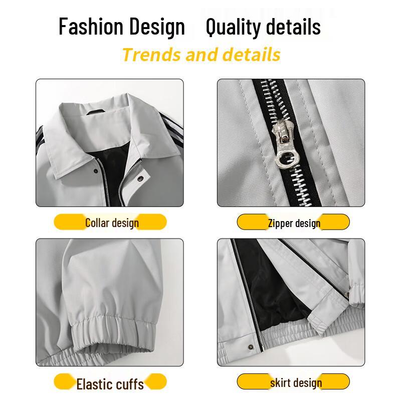 JEANSWEST Men's Windproof Baseball Jacket