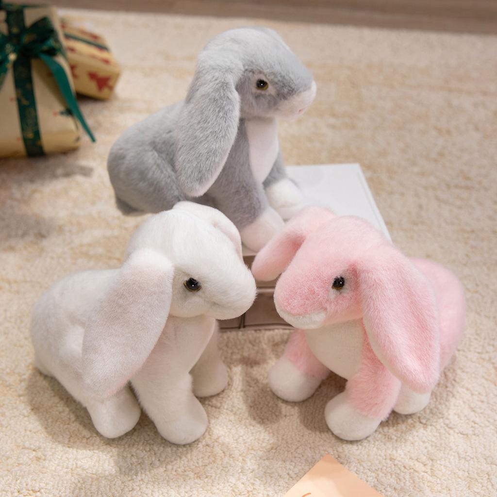 Soft Sea Lion Seal Doll Plush Toy Little White Rabbit Doll Children Soothing Rag Doll Birthday Gift