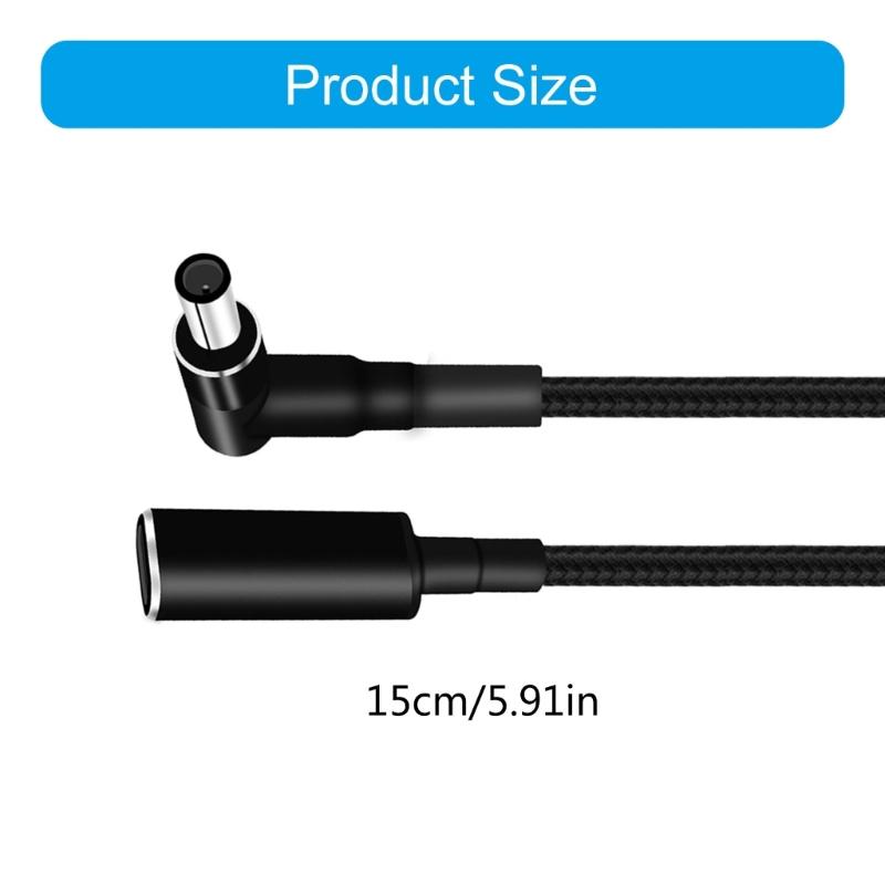 PD 100W DC6544 To USB C Cable 6.5x4.4mm Male Input To Type C Male Power Charging Cable with PD Chip