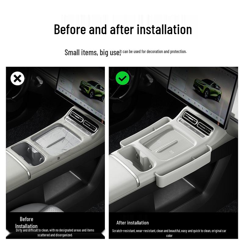 Qiyuan Q05 Center Console Storage Mat - Fits 26 Models