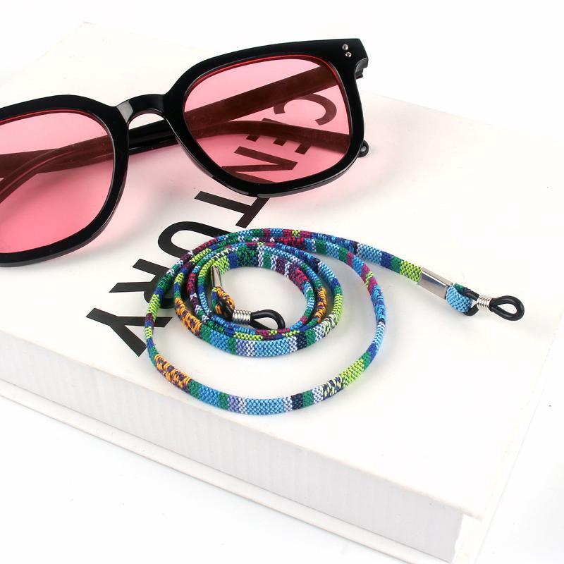 Boho Glasses Sunglasses Cotton Neck Strap High End Ethnic Rope Glasses Fixing Hanging Neck Chain Women Men Eyeglasses Straps