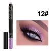 Waterproof Shimmer Eyeshadow Pen with Glitter and Pearlescent Finishes for Long Lasting Sparkly Eye Makeup