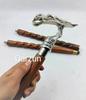 Metal Designer Dragon Silver Handle Cane Head Handle Wooden Walking Stick