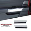 2X Rear Door Handle Panel Decor Cover Trim Accessories For Ford F150 21+ Chrome