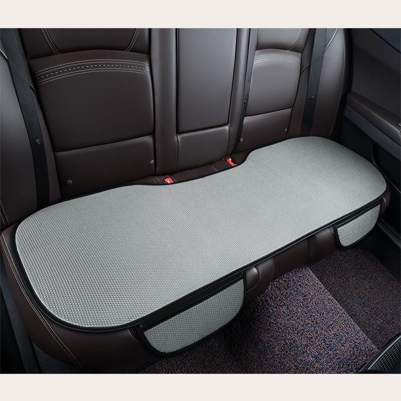 Summer Cool Car Seat Cover Cool Breathable Fabric Car Front Seat CushionRear Seat CushionThree -Piece