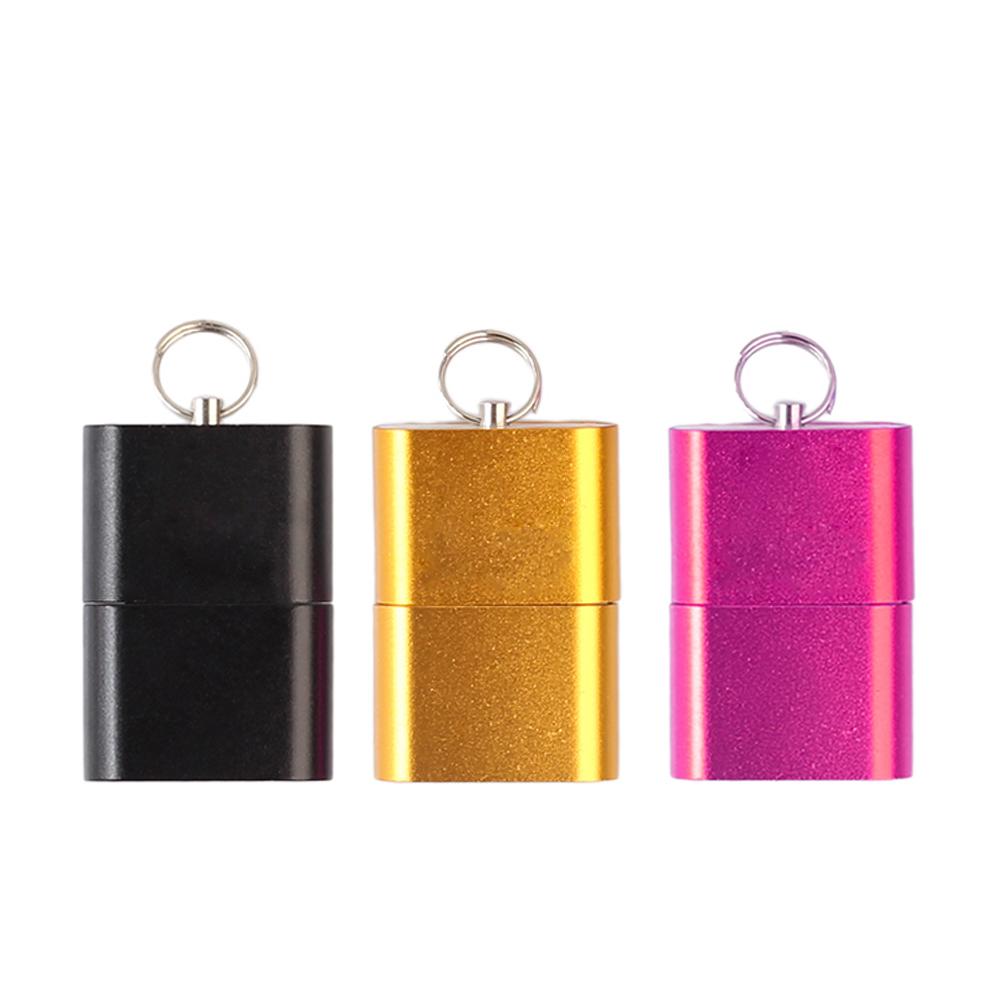 Mini Aluminium Alloy USB 2.0 T Flash TF Adaptér čtečky paměťových karet Micro SD
