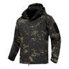 Herren Tarnfarbene Multifunktionale Outdoor Winterjacke zum Wandern und Reisen