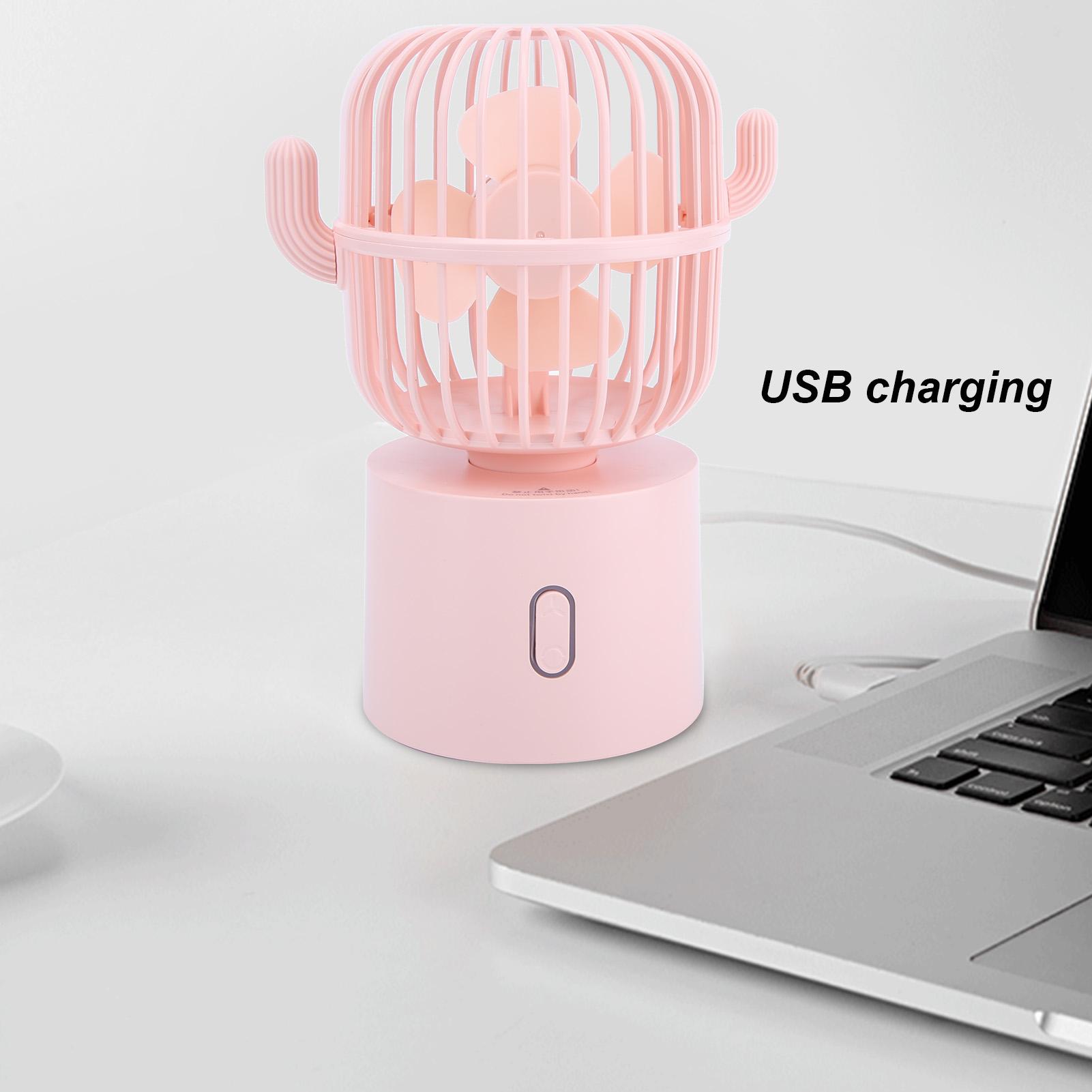 USB Charging Desktop   Fan   Travel Portable 3 Speed   Fan