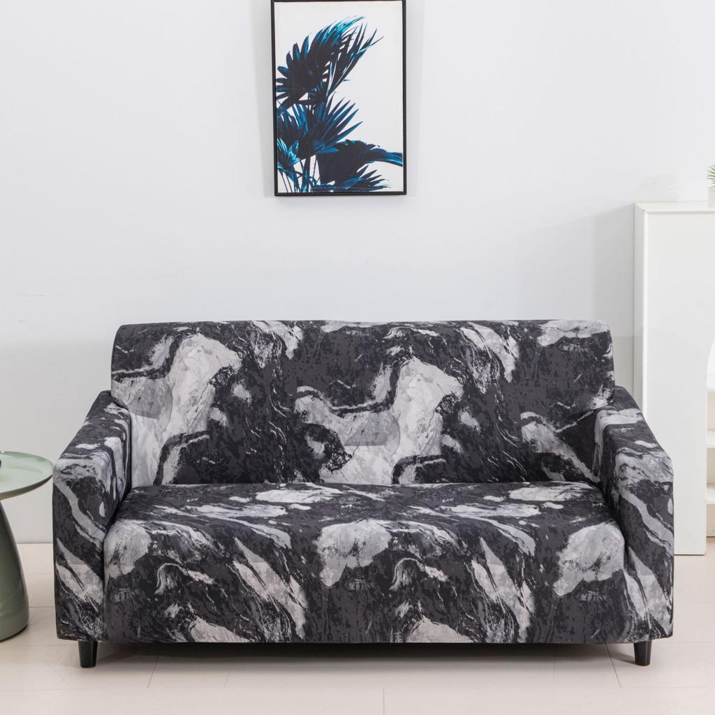 Four Seasons Elastic All Inclusive Sofa Cover Printed Anti Cat Scratch Sofa Cover Full Cover Combination Anti Slip Cover