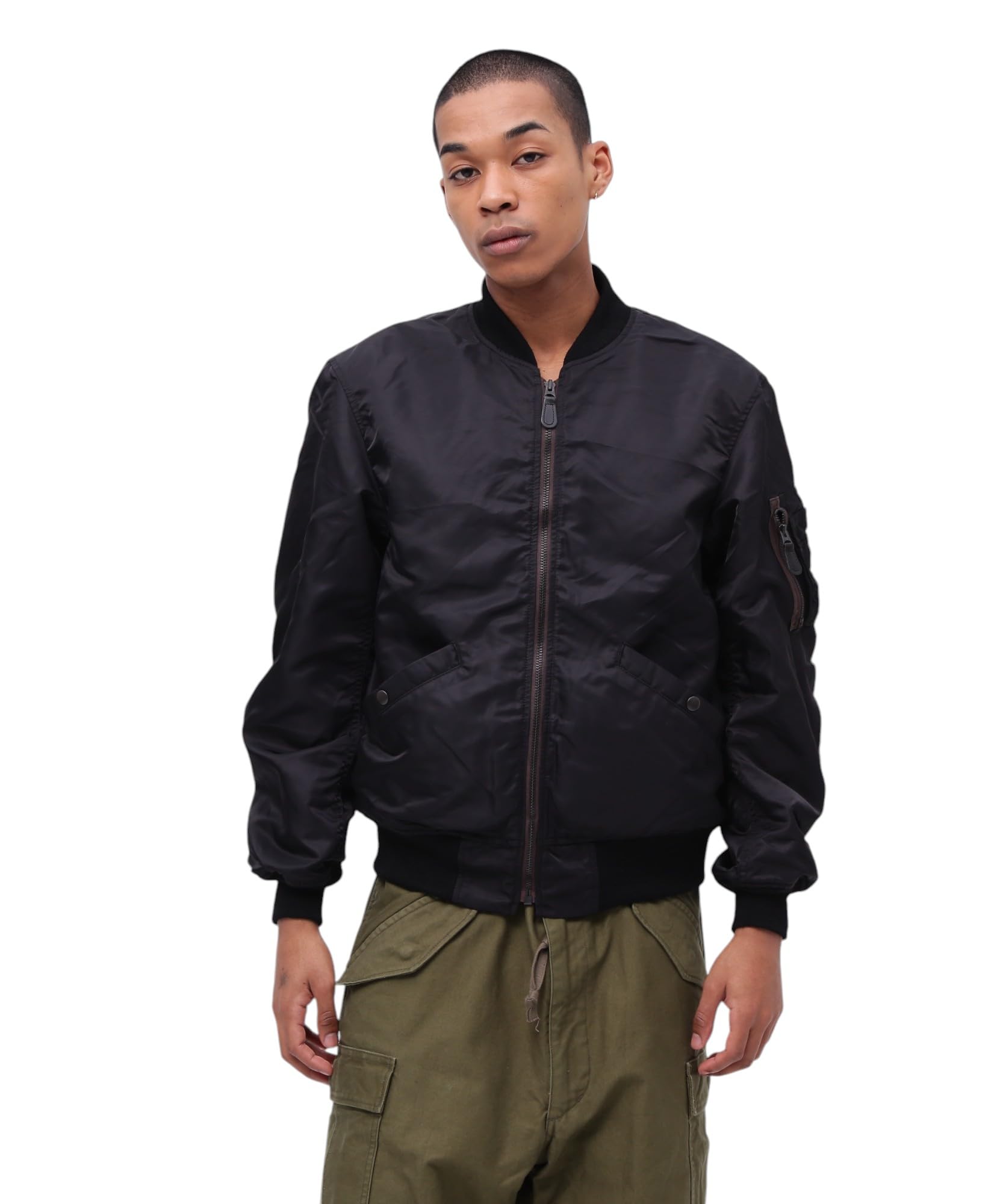 

Avirex LINE BLACK Size M 010 Black L-2 Men s 783-4952046