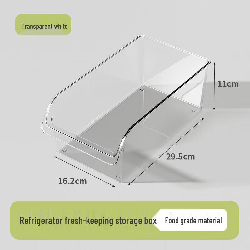 ZISIZ Refrigerator Drawer Organizer & Egg Holder