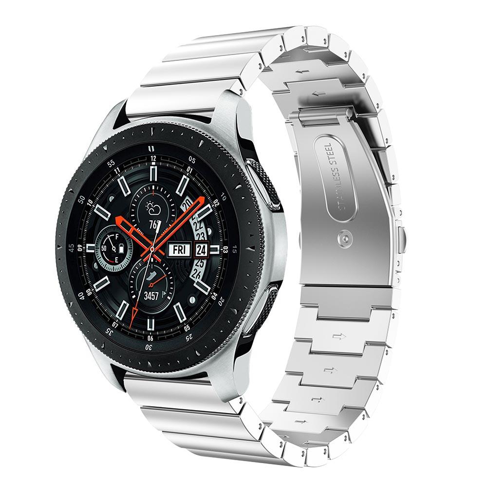 22mm Stainless Steel Watch Band for Samsung Galaxy Watch 46mm,Wrist Strap with Butterfly Buckle