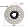25-1Pcs 100mm Tile Cutting Disc Ultra-Thin Grinding Cut Disc Slabs Ceramic Marble Diamond Cutting Disc for Machine Angle Grinde