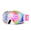 FEISEDY Snowboard Ski Glasses Boys and Baseball UV400 Lightweight and Suitable for and Skiing Women's Goggles, Goggles, Compatible, Girls, Wide-View