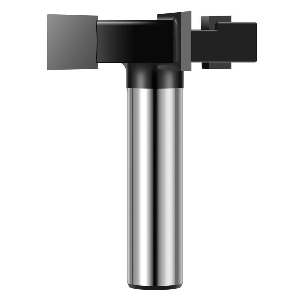 1/2inch Shank CNC Spoilboard Surfacing Router Bit Carbide 3-Wing Woodworking Slab Flattening Router Bit Professional Wood Planer
