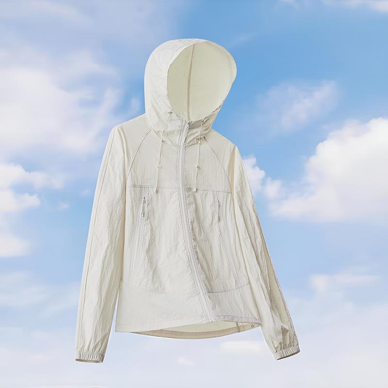 Unisex Summer 2025 Hooded UV Protection Water-Repellent Lightweight Jacket