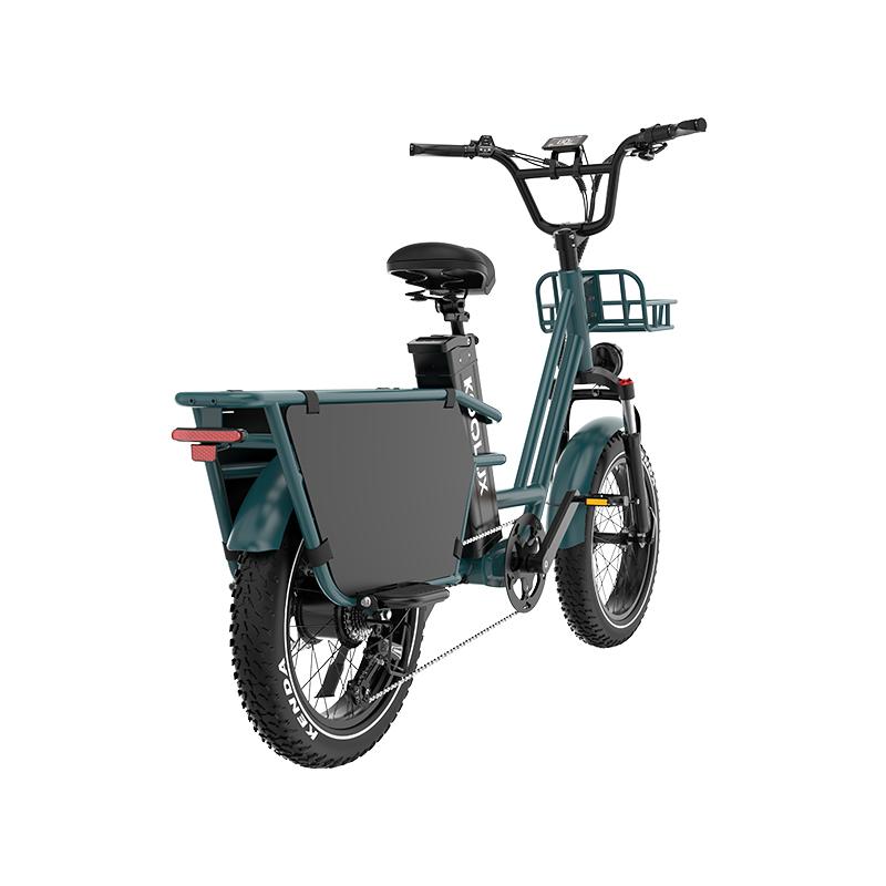 Cargo Electric Bike KOOLUX X7 Pro City Commuting E-Bike 150KG Max Load 48V25AH 20 Inch Off-Road Tires 80KM-120KM Range 750W Electric Bike