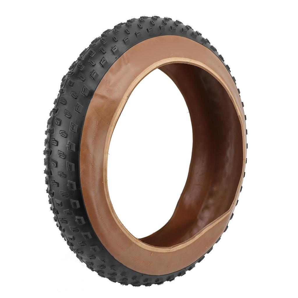 20x4 tum Cykeldäck Vikbara Cykeldäck för Snöskoter Gummi Vikbart Ersättningscykeldäck