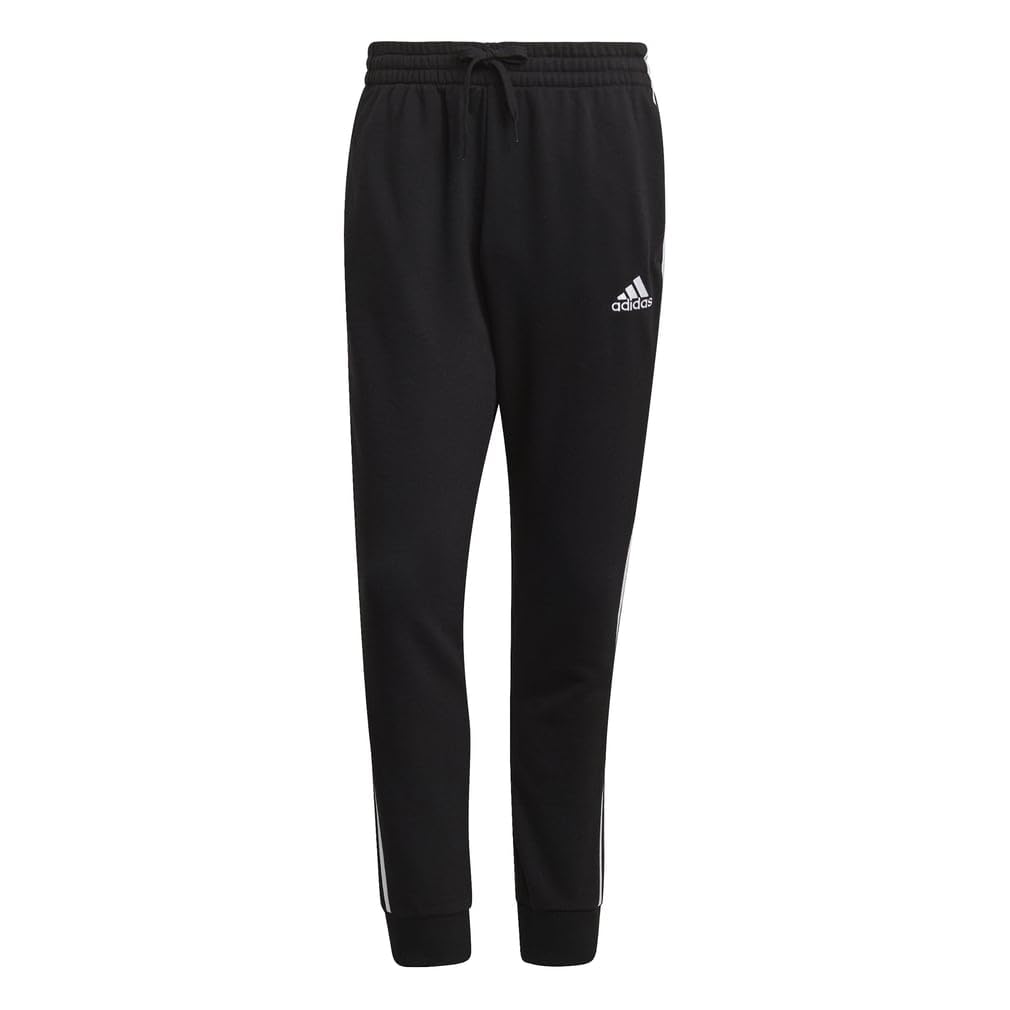 Adidas ESSENTIALS Hoodie and Pants Size Black Men's Set, JO, 29197,