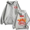Morat Yem Ya Es Manana Tour Zip Up Hoodies Men Women Fashion Hip Hop Jacket Sweatshirt Casual Fleece Zipper Hoodie