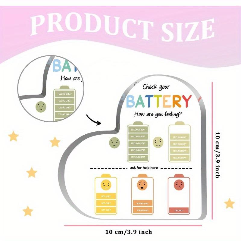 Mindfulness Heart Gift - Psychological Health Decor for Therapy & Classrooms with Photography Utility