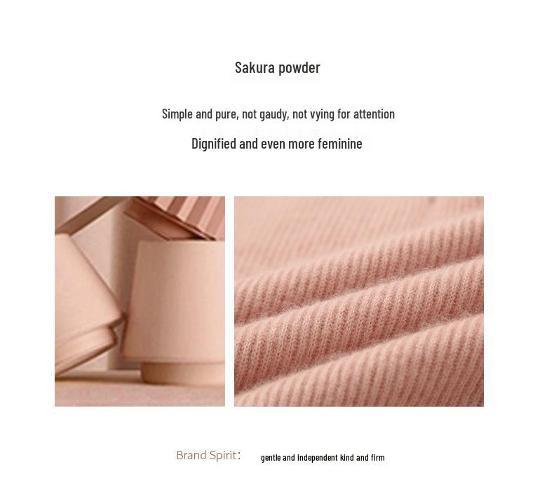 2024 Autumn/Winter Women's V-neck Cashmere Sweater - Long Sleeve, Thickened, Loose Knit Pullover