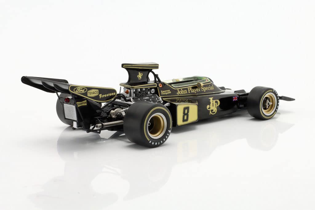 IXO 1/24 Scale Lotus F1 72D #8 Fittipaldi 1972 British Grand Prix IXO Lotus 72D E.Fittipaldi 24F003 [Parallel Import]