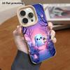 Phone Case: Lambskin 2D Flat Samsung Galaxy A34 A35 M05 M06 S20 S22 S21 FE Plus 5G Protective Case, Forest Ghost, Christmas and Halloween Gifts