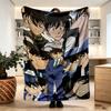 Manta con Estampado de Detective Conan - Suave y Cómoda, para Dormitorio, Viajes, Sofá, Decoración del Hogar - Regalo de Cumpleaños de Navidad para Amigo