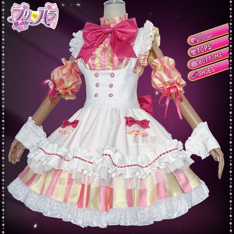 Anime Pripara Manaka Laala Cosplay Costume Uniform Halloween Carnival Party Christmas Play Role Clothes Clothing