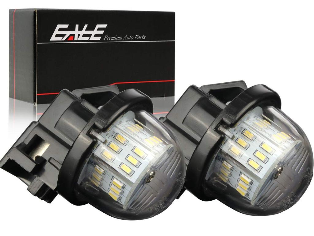 LED License Lamp, License Lamp, Universal Set of 2, Jimny Sierra JB74W/JB43W, Crosby XBEE,
