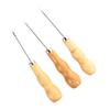 Handle Shoes Punch Canvas Sewing Tool Hole Maker Shoe Repair Needles Sewing Awl Hand Stitcher
