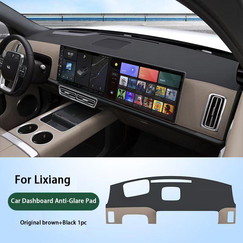 For Li LiXiang L6 L7 L8 L9 Car Dashboard Sunshadee Pad Center Console Sun Protection Cover for Vehicle Interior Modification