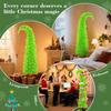 Grinchi 6 Ft Lime Green Artificial Christmas Tree, Bendable Holiday Decor, Easy Assembly