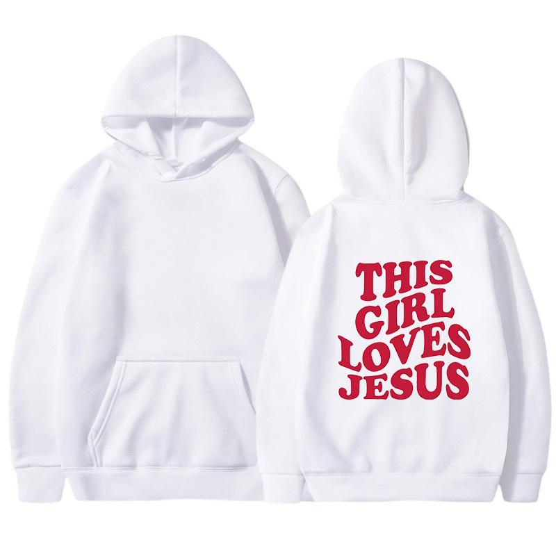 Personalized Printed Best-Selling Versatile Long Sleeve Loose Hoodie Spring Autumn Women'S Clothing