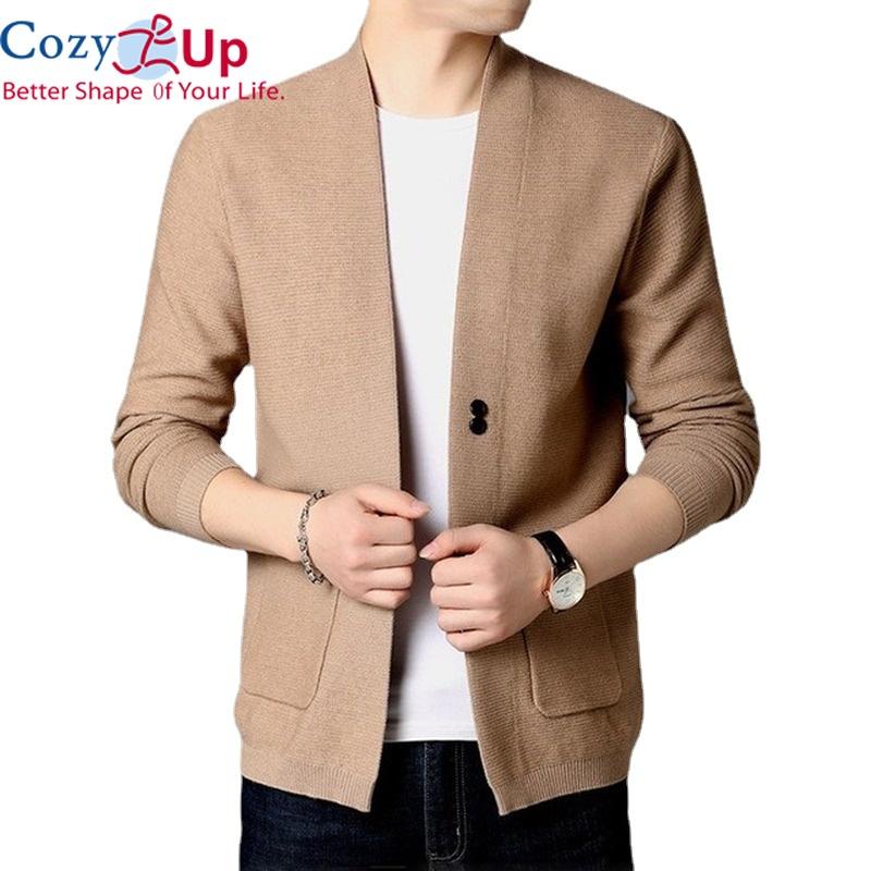 Autumn New Men's Cardigan Sweater 