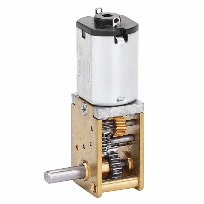Moteur à engrenages - HILILAND - JGY-N20 - 12 Volts - 53 tr/min - Cuivre rouge