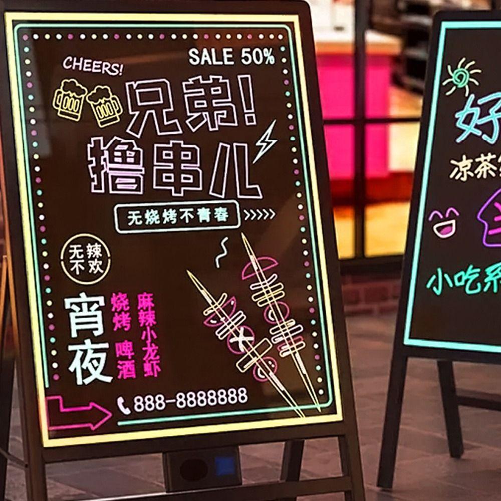 6/8Colors Dust-free Liquid Chalk Pen Erasable Highlighters Blackboard Graffiti Painting