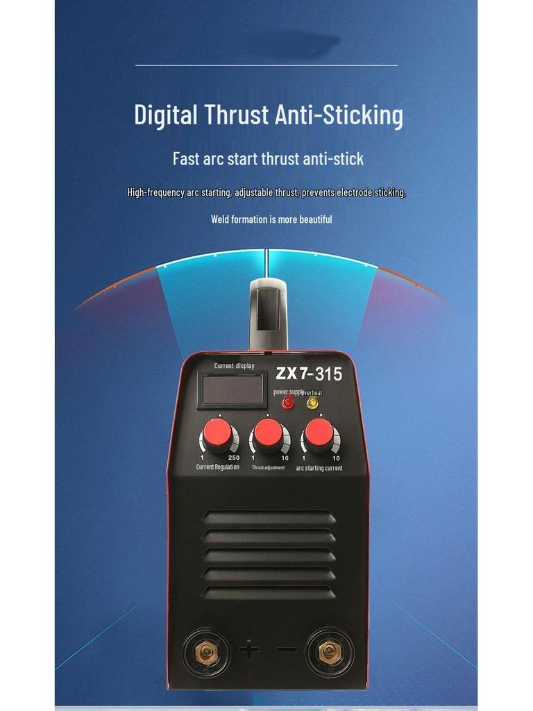 220V Portable Intelligent DC Mini Electric Welder with Full Set Accessories