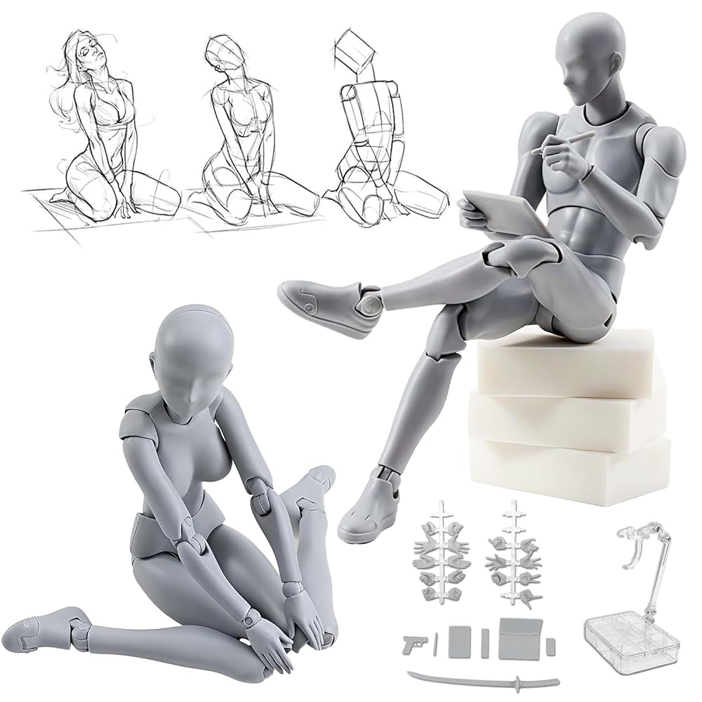 X psblty Articulated Figure Drawing Model