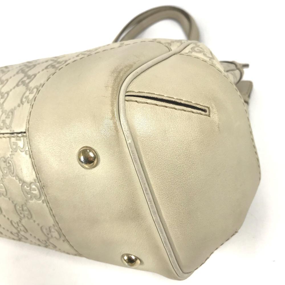 Gucci 257063 GG Logo Guccissima Tote Bag Shoulder Bag Hand Bag Sima Leather