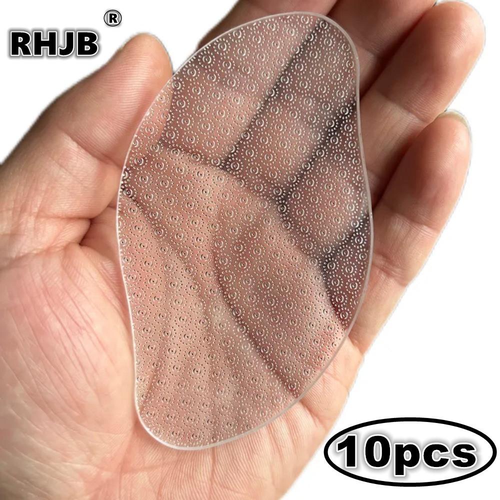Mango Shaped Nano Glass Foot Rasp Pedicure for Exfoliating Dead Skin Callus Remover Hard Skin Heel File for Smooth Feet Care transparent (10pcs)