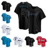 Miami Marlins MLB Baseball Jersey Chisholm Jr 2 Unisex Short Sleeve Cotton V-Neck Sport Fan Apparel