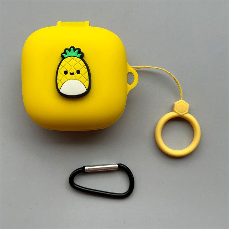 Suitable for Honor Earbuds X9 Bluetooth Headset Case Earbuds 1i Fruit Silicone Soft Case