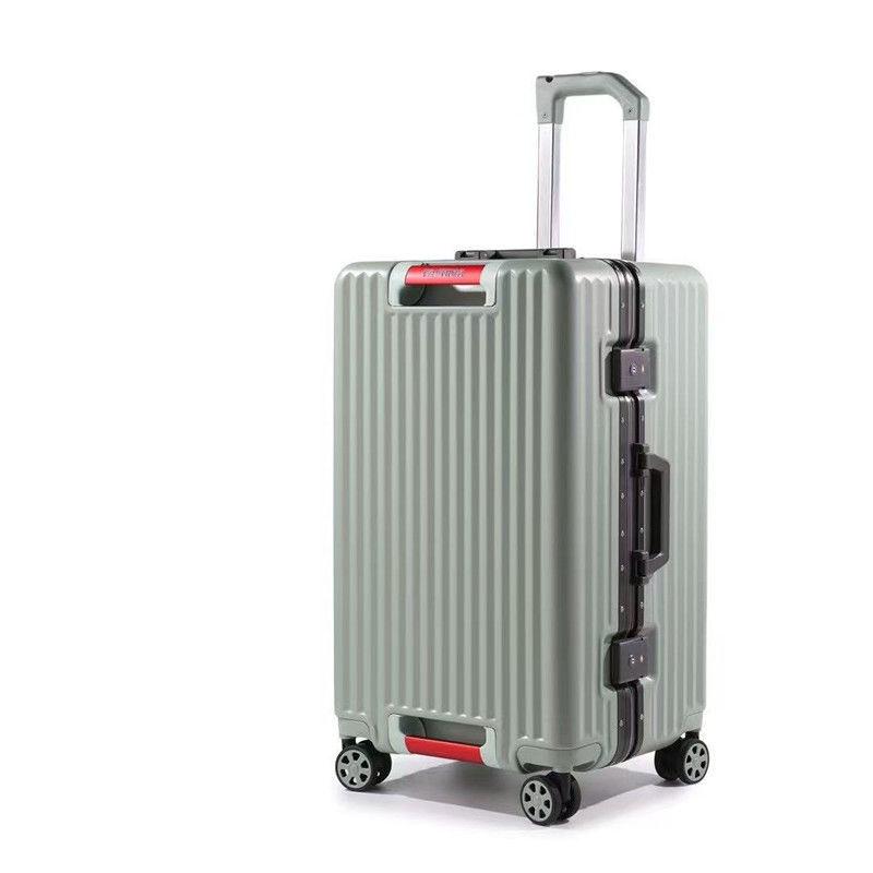 2025 Women's Large Capacity Trolley Suitcase - Aluminum Frame, Combo Lock, Silent Universal Wheels, Fashionable Travel Case