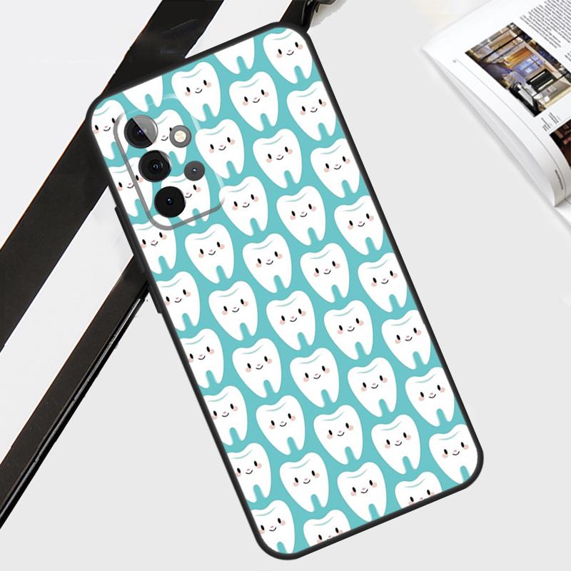 Dentist Dental Dent Tooth Case For Samsung Galaxy A06 A56 A36 A26 A16 A54 A34 A14 A12 A22 A32 A52 A13 A53 A15 A35 A55