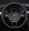 VW Steering Wheel Covers Compatible with Lavida, Sagitar, T-Roc, Polo, Tayron X, Magotan, Tiguan L, Bora, Lamando - Fits New & Old Models.