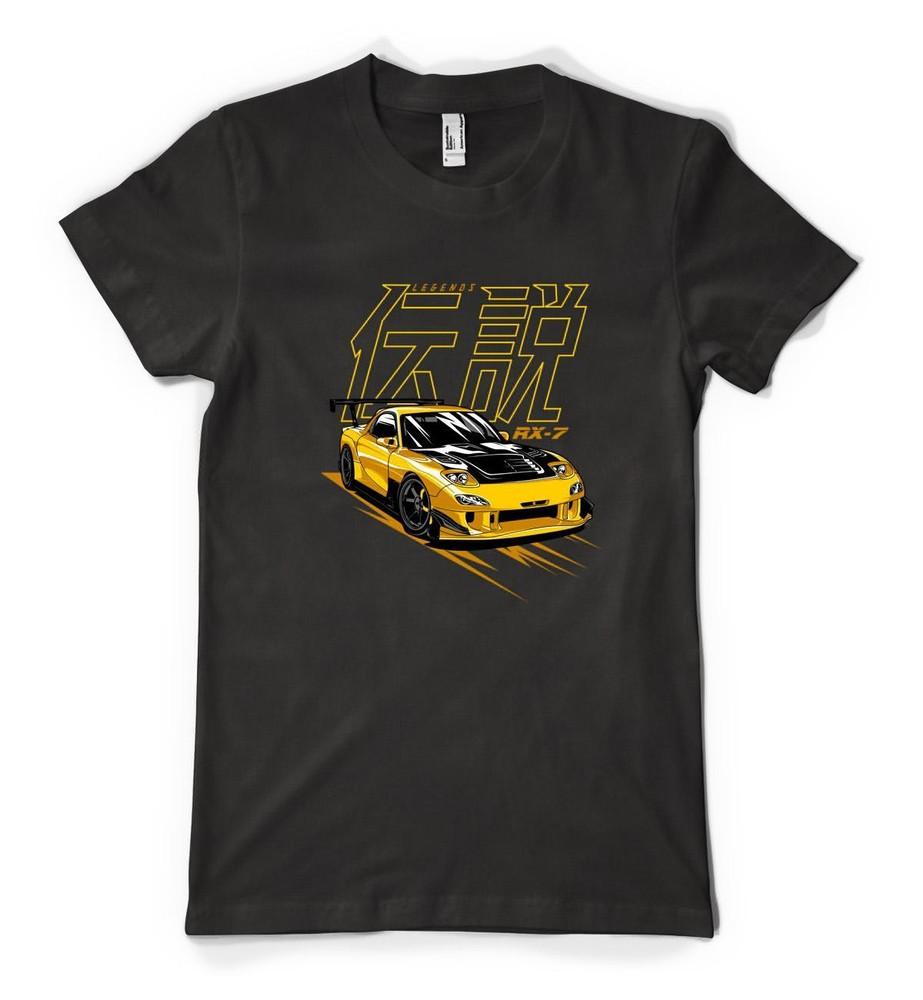 

Japanese RX7 Sports Car Custom Classic Personalised Unisex Adults T Shirt 2XL