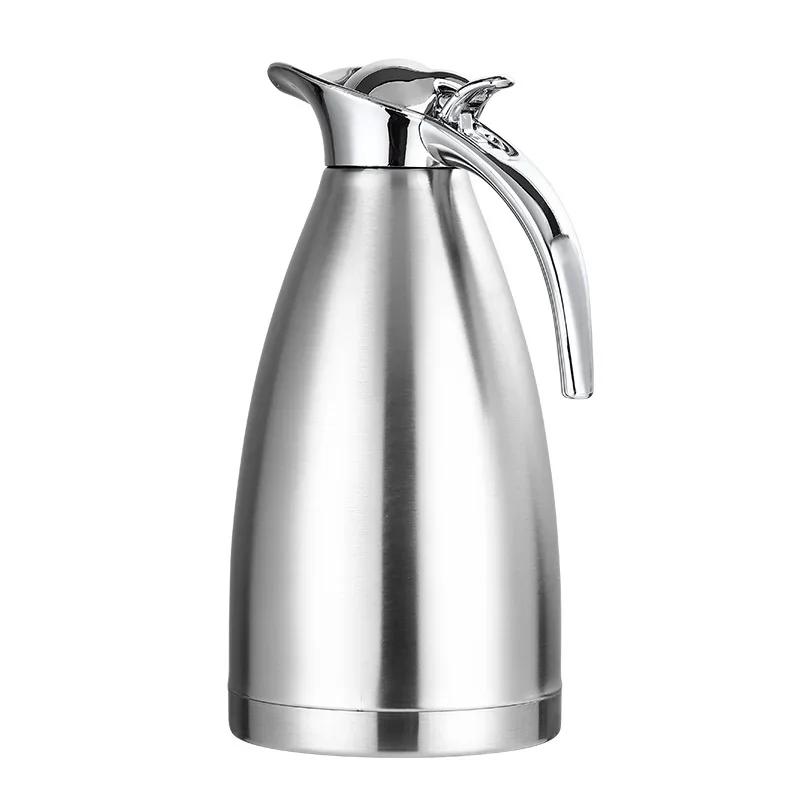 Double Layer Stainless Steel Thermos Bottle 1.5L 2L Large Home Bar Thermal Flask Kettle Tea Coffee Hot Water Jug Insulation Pot